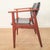 Black Danish Teak Armchair by Arne Vodder, 1950s For Sale - Image 8 of 12