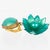 Francoise Montague Earrings Turquoise Green Flowers For Sale In Atlanta - Image 6 of 6