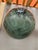 Murano Italian Murano Style Glass Balloton Green Pendant Sphere For Sale - Image 4 of 10