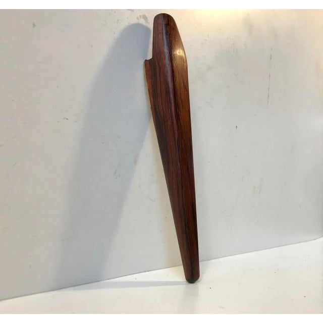 Brown Rosewood & Brass Nutcracker by Poul Knudsen, 1960s For Sale - Image 8 of 8