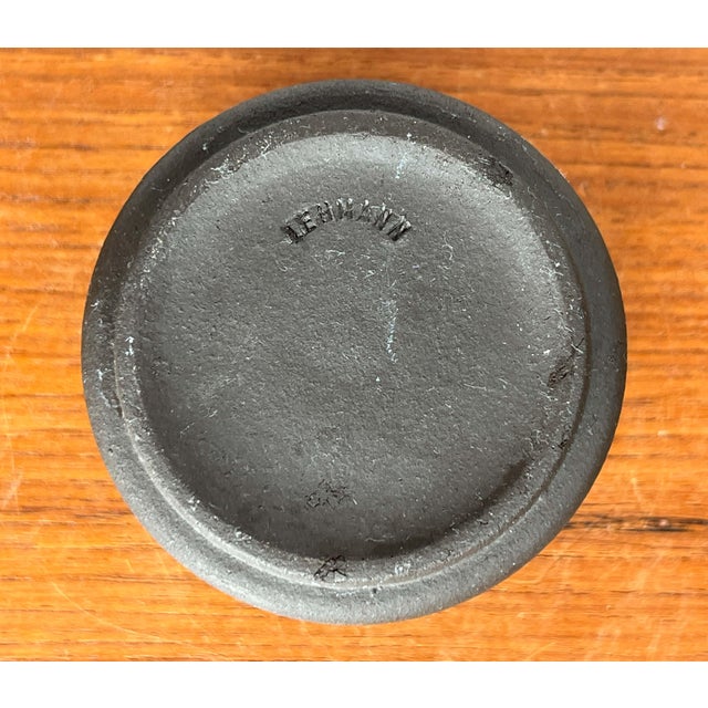 Mid-Century Modern Danish Studio Pottery Candleholder from Lehmann Pottery, 1960s For Sale - Image 17 of 18