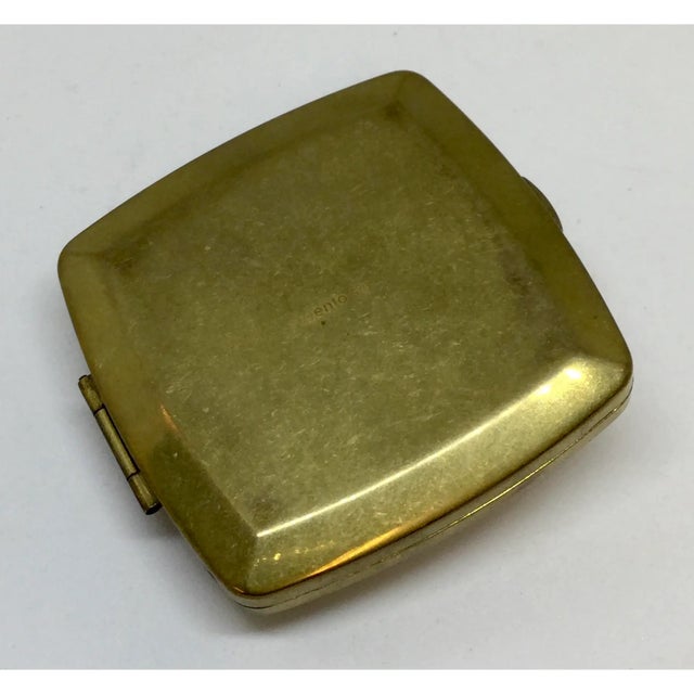 Vintage Compact Mirror Italian Maker Argento For Sale - Image 10 of 12
