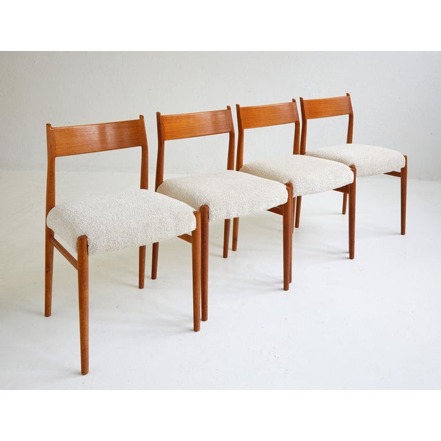 Model 418 Chairs by Arne Vodder for Sibast, 1960s, Set of 4 For Sale - Image 11 of 11