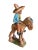Vintage Andy Anderson Chalkware Horse and Cowboy For Sale - Image 4 of 9