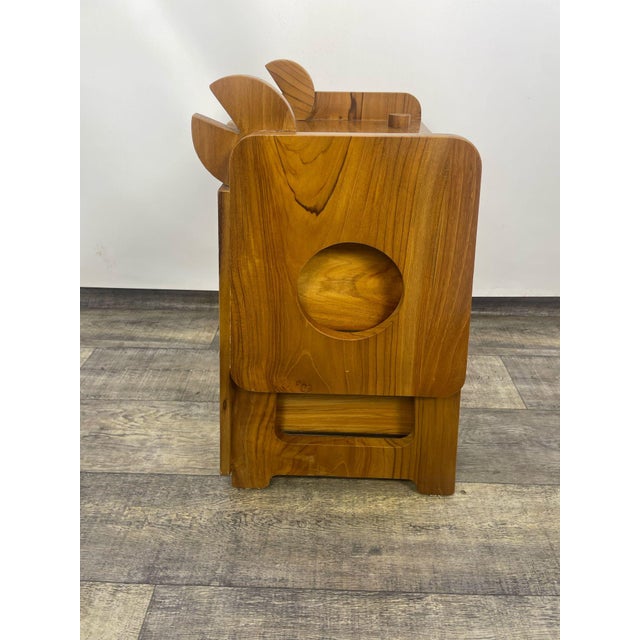 Cabinet with Drawers in Rosewood For Sale - Image 7 of 14