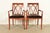Bernhardt Regency Carved Mahogany Armchairs | Pair For Sale - Image 16 of 16