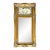 19th-C. French Neoclassical Beveled Trumeau Mirror, Cherub Bas-Relief Panel For Sale