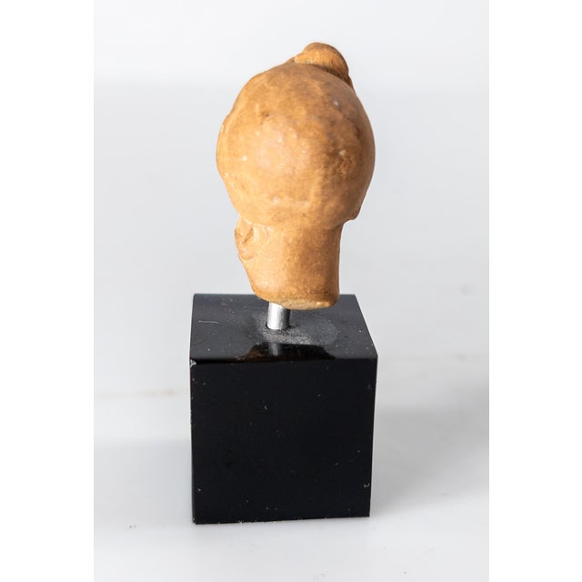 15th Century & Earlier Ancient Greek Hellenistic or Roman Terrracotta Pottery Fragment of a Goddess For Sale - Image 5 of 7