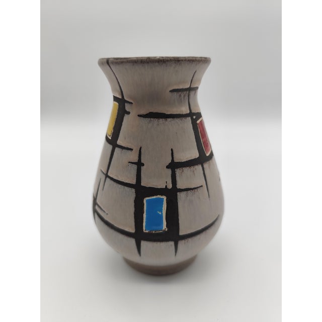 1960s Mid-Century Vase by Bodo Mans for Bay Keramik, Model 501-14, 1960s For Sale - Image 5 of 7