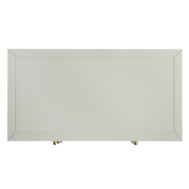 Green Nora 34 in. W Wood 3 Drawer Chest, Sage Green For Sale - Image 8 of 9