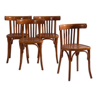 Bentwood Chairs in the style of Thonet, Central Europe, 1930, Set of 4 For Sale