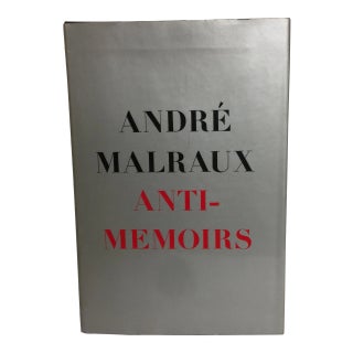 Anti-Memoirs Andre Malraux 1968 For Sale