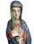 Antique Santos Wood Carving of the Virgin Mary For Sale - Image 4 of 8