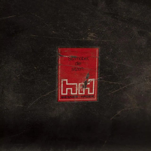 Wood Vintage Armchair from Wiesner-Hager, Austria, 1960s For Sale - Image 7 of 8