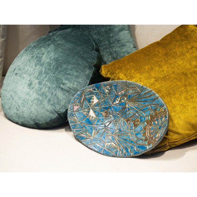 Early 21st Century Solar Geometries in Raku Ceramic from Stefania Zoppellaro, 2025 For Sale - Image 5 of 7