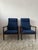 Edmund Homa 1960 armchair set in original condition. The wood structure is original, stable, there are small scratches due...