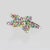Richard Kerr Pastel Multicolor Star Jeweled Clip Earrings - 2 Pieces For Sale In Atlanta - Image 6 of 6