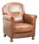 Club Chair in Sheepskin Leather For Sale