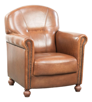 Club Chair in Sheepskin Leather