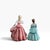 Ceramic Pasadena Vintage Victorian Florence Ceramics Figurines Collection For Sale - Image 7 of 13