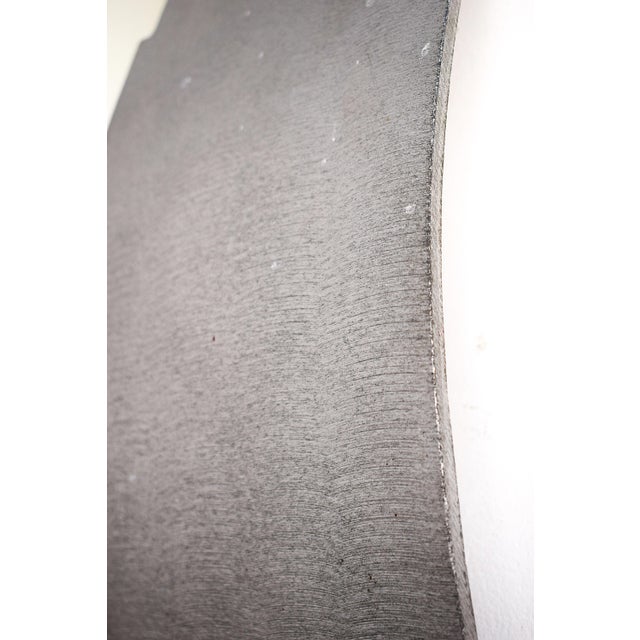 Metal Wave Mirror by Burchiellaro Lorenzo, 1970s For Sale - Image 7 of 18