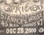 Concert poster for a performance by Amfibian at Stanhope House in Stanhope, New Jersey, on December 28, 2000. The...