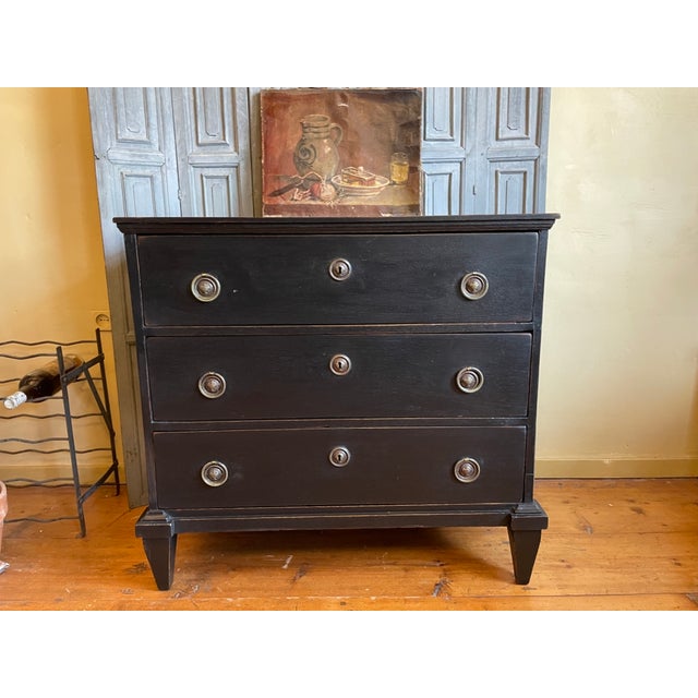 Antique Dutch Chest of Drawers, 1800 For Sale - Image 14 of 15
