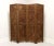Mid 20th Century Balinese Carved Teak Folding Room Divider Screen For Sale - Image 12 of 12