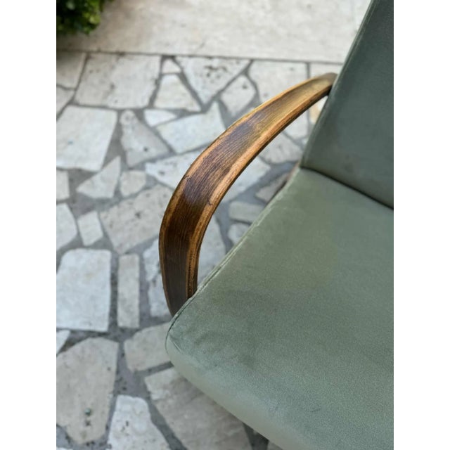 Wood Model H 269 Lounge Chair by Jindrich Halabala, 1930s For Sale - Image 7 of 9