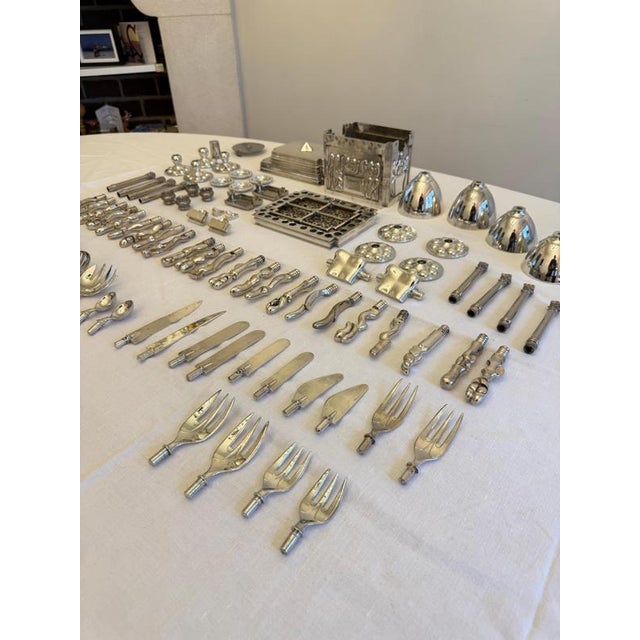 Metal il Confenatto from Miguel Berrocal, 1975, Set of 88 For Sale - Image 7 of 18