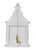 A Pair of Vintage Brighton Blue and White Chinese-Style Pagoda Wall Lamps For Sale - Image 13 of 17