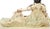 1920s Chinese Reclining Guanyan Made of Bone & Bone Tiles For Sale - Image 5 of 8