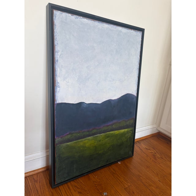 2010s Sarah Trundle, Contemporary Landscape Oil Painting, "Blue Ridge" For Sale - Image 5 of 5