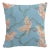 18" Indoor/Outdoor Pillow in Crane Flock Blue For Sale