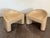 Beige Organic Mid Century Modern Style Stacked Plywood Lounge Chairs For Sale - Image 8 of 13