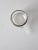 Metal Vintage Silver Rimmed Glass Cup For Sale - Image 7 of 10
