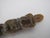Early 20th Century Chinese Small Carved Jade Green Stone Figurative Attendant Amulet Figurine For Sale - Image 5 of 7