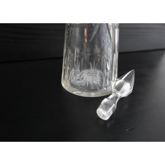 1960s 20th Century Crystal Glass Carafe, 1960s For Sale - Image 5 of 8