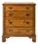 Vintage Kittinger Colonial Revival Knotty Pine Small Chest of Drawers For Sale