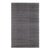 Dash & Albert by Annie Selke Herringbone Black/Ivory Indoor/Outdoor Rug, 6' x 9' For Sale