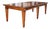 Large Neoclassical Extendable Walnut Table For Sale