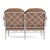 Brown Jordan Brown Jordan Calcutta Loveseat, Dove frame with Fusion Clay fabric For Sale - Image 4 of 11