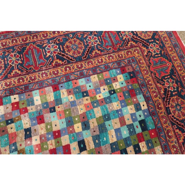 Galerie Shabab Collection Mid-20th Century Persian Veece Rug For Sale - Image 9 of 10