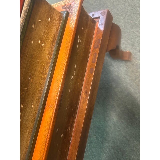 1980s Vintage Faux Stacked Book End Table For Sale - Image 5 of 8