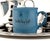 Litolff Blue Porcelain Mug and Elkington & Co Silver Plated Coffee Service, 2010s, Set of 4 For Sale - Image 13 of 16