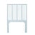 Not Yet Made - Made To Order Liam Platform Bed Twin - Light Blue For Sale - Image 5 of 12