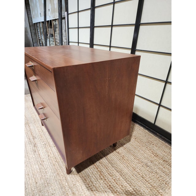 Mid 20th Century Mid-Century Modern 4-Drawer Chest by Jens Risom For Sale - Image 5 of 11