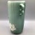 Art Deco Weller Pottery Wild Rose Double Loop Handled Vase For Sale - Image 3 of 13