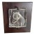 Mats Jonasson Swedish Carved Crystal Panda Bear Wall Plaque Sculpture For Sale