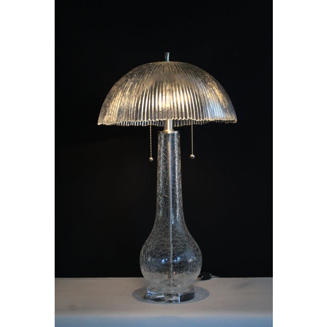 Transparent Mid 20th Century Foscarini Murano Dome For Sale - Image 8 of 11